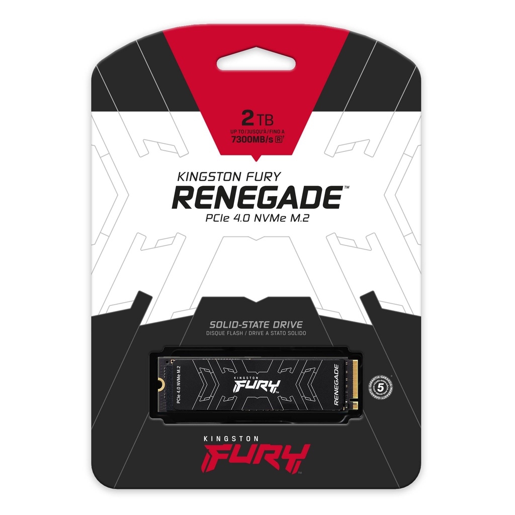 SSD Kingston Kingston FURY Renegade 1TB NVMe PCIe Gen 4.0