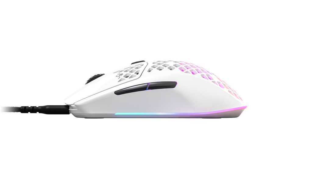 Chuột game không dây Steelseries Aerox 3 Snow - Chính Hãng