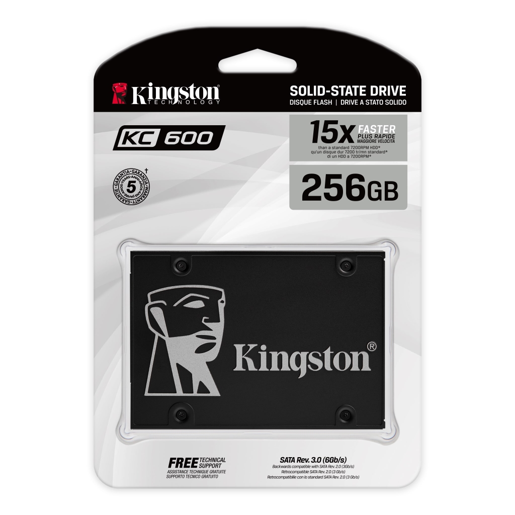 Ổ cứng SSD Kingston KC600 256Gb