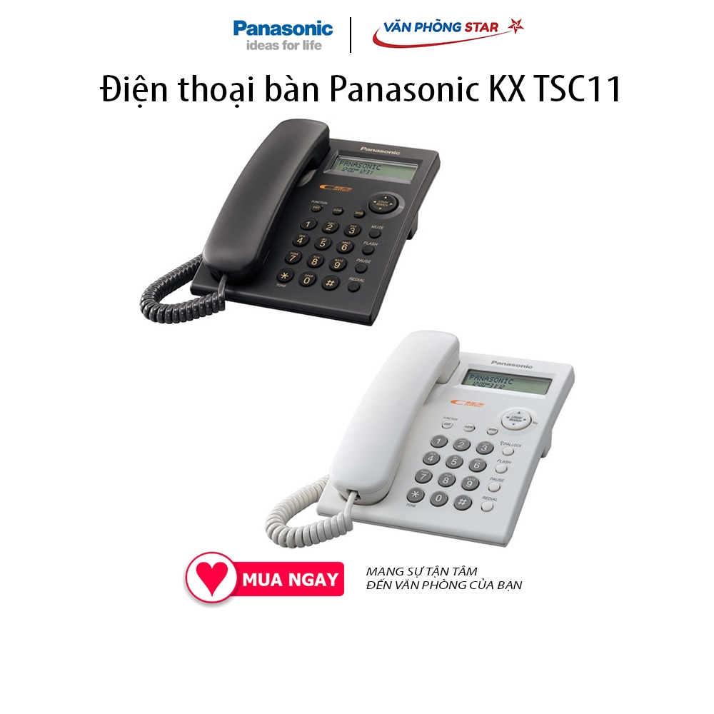 Điện thoại bàn Panasonic KX TSC11