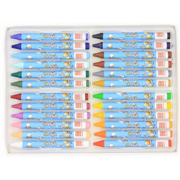 Sáp màu Oringa 24 màu - 8107