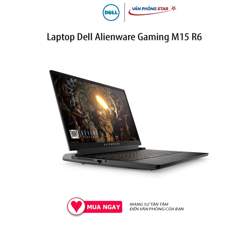 Laptop Dell Allienware Gaming M15 R6 (P109F001CBL) (i7 11800H/32GB RAM/1TB SSD/RTX3060 6G/15.6 inch QHD 240Hz/Win11/Offi