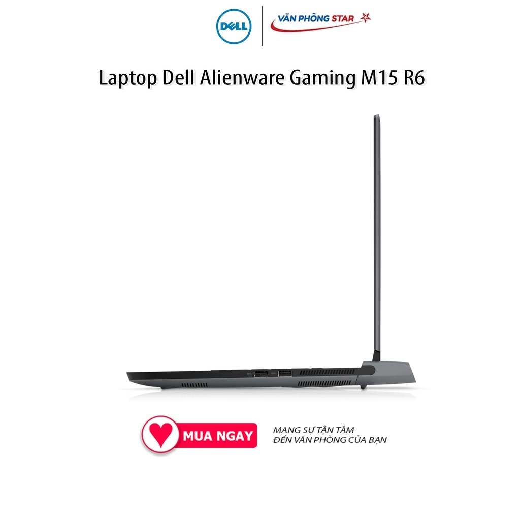 Laptop Dell Allienware Gaming M15 R6 (P109F001CBL) (i7 11800H/32GB RAM/1TB SSD/RTX3060 6G/15.6 inch QHD 240Hz/Win11/Offi