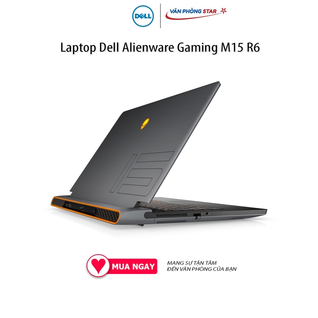 Laptop Dell Allienware Gaming M15 R6 (P109F001CBL) (i7 11800H/32GB RAM/1TB SSD/RTX3060 6G/15.6 inch QHD 240Hz/Win11/Offi