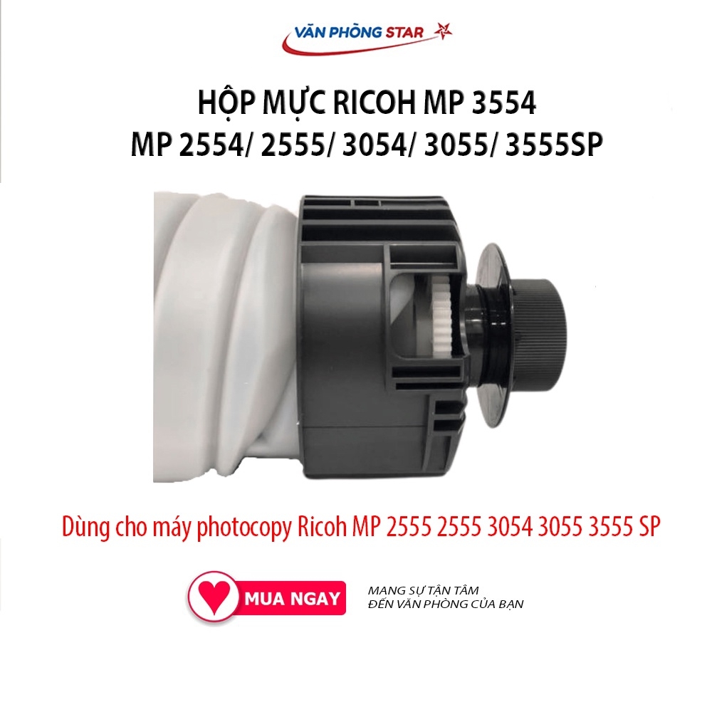 Mực Ricoh Type 3054 / 3554 dùng Cho máy MP 2554/ 2555/ 3054/ 3055/ 3555SP