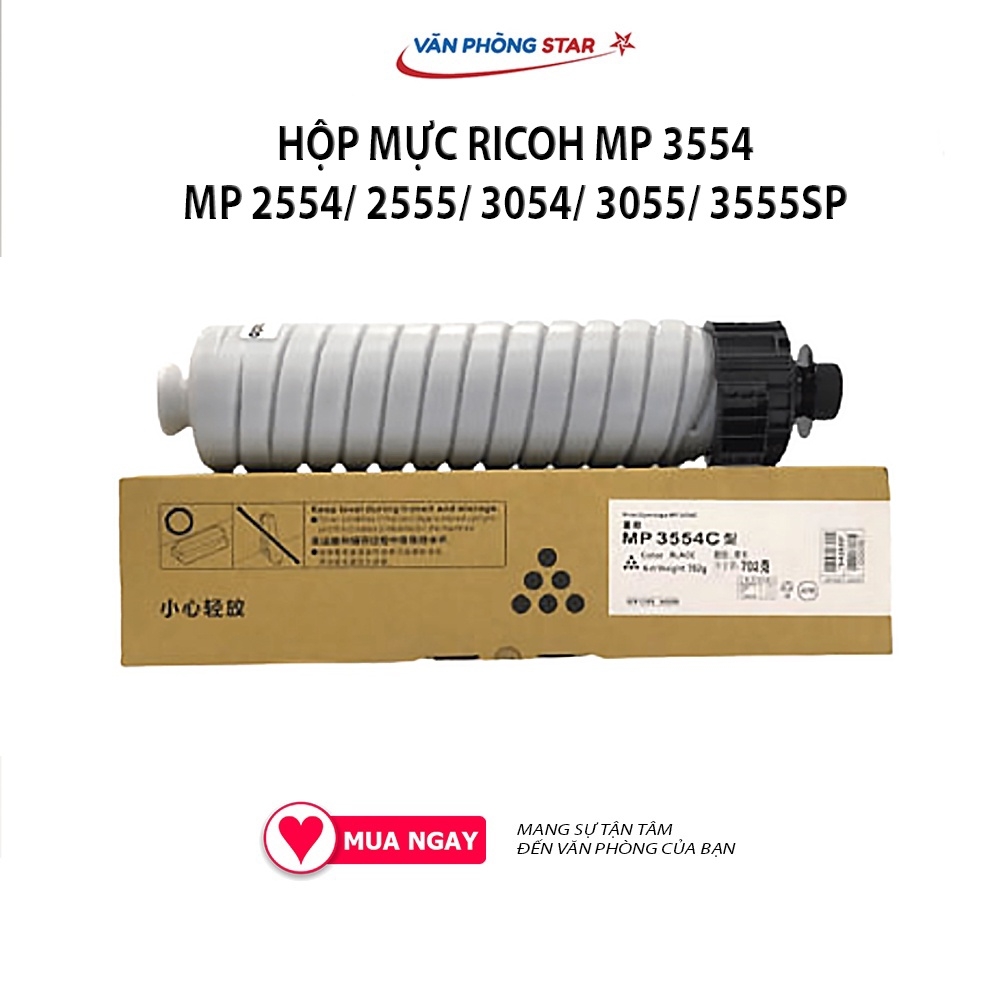 Mực Ricoh Type 3054 / 3554 dùng Cho máy MP 2554/ 2555/ 3054/ 3055/ 3555SP