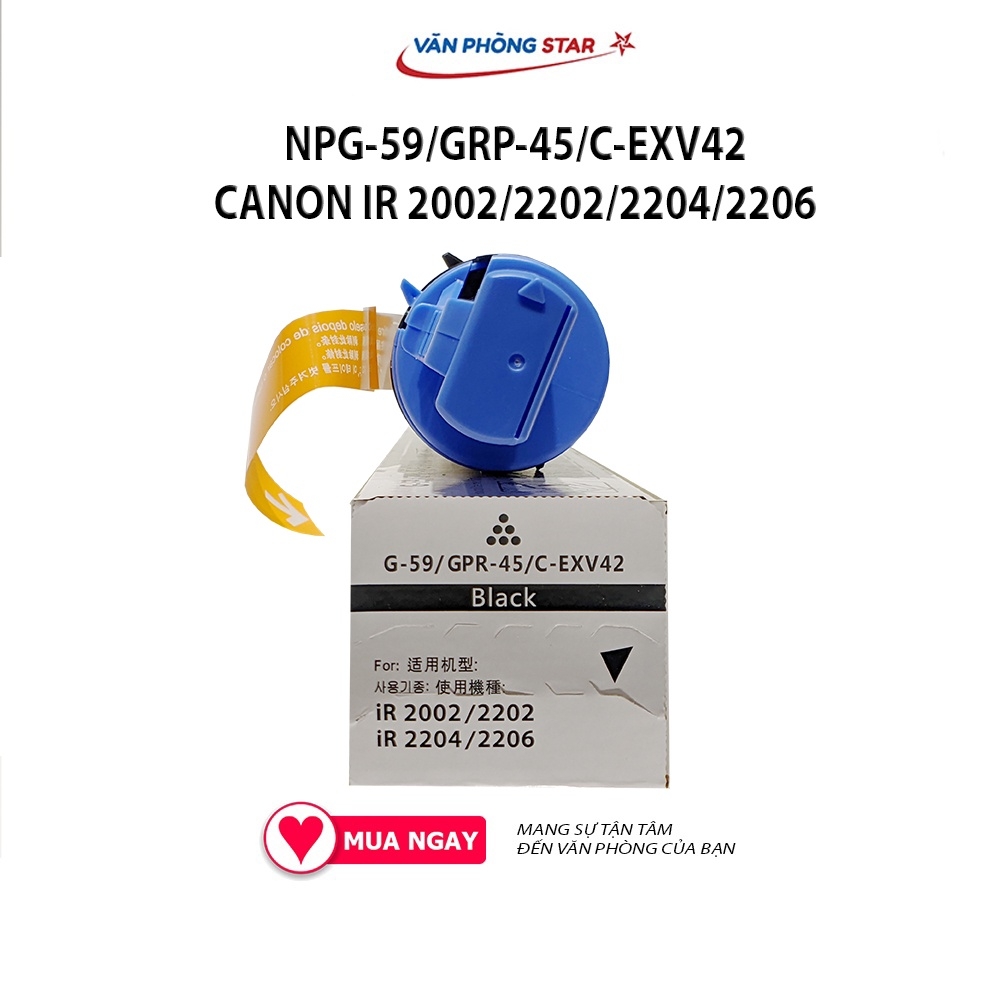 Hộp mực Canon NPG-59 cho Canon iR2002 iR2002N iR2202 iR2004 iR2004N iR2204N iR2006N