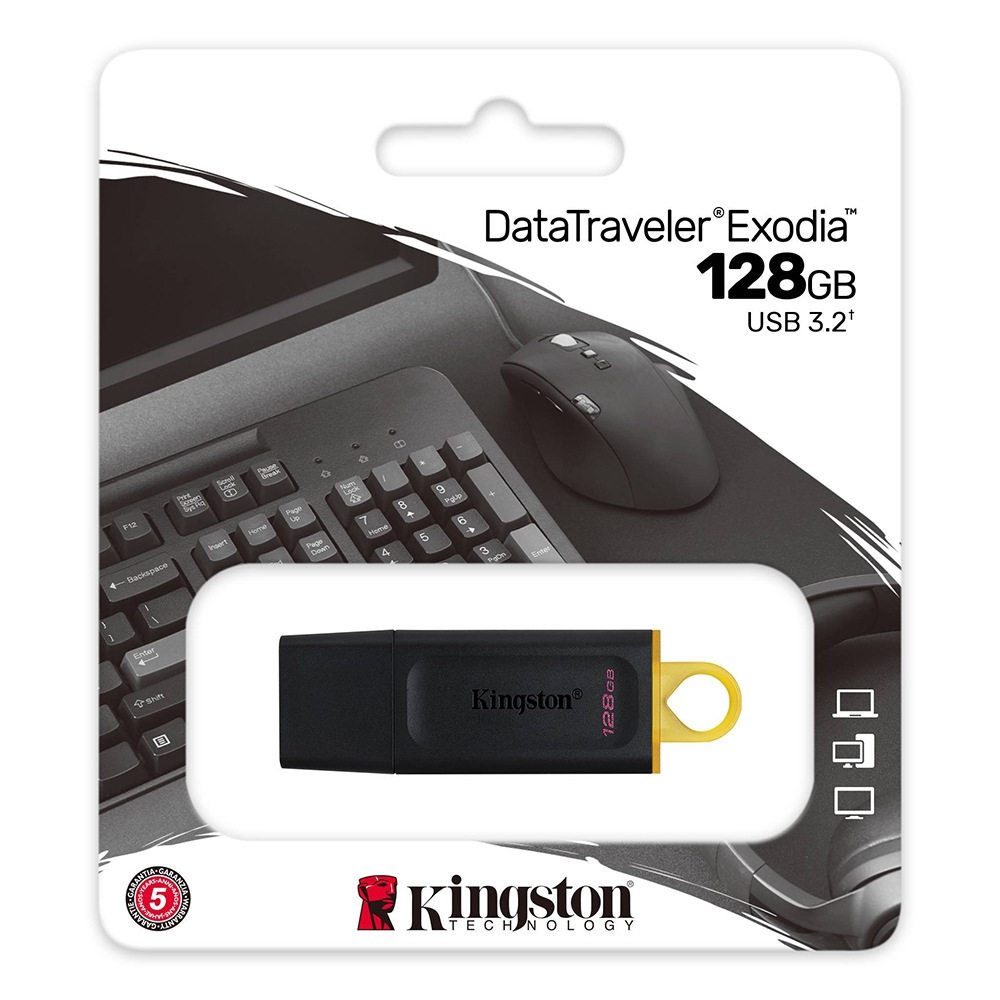 USB kingston 3.2 Gen 1 - dung lượng 128GB/64GB/32GB - chính hãng bảo hành 5 năm ,tốc độ cao 115 Mbps-tương thích 2.0/3.0