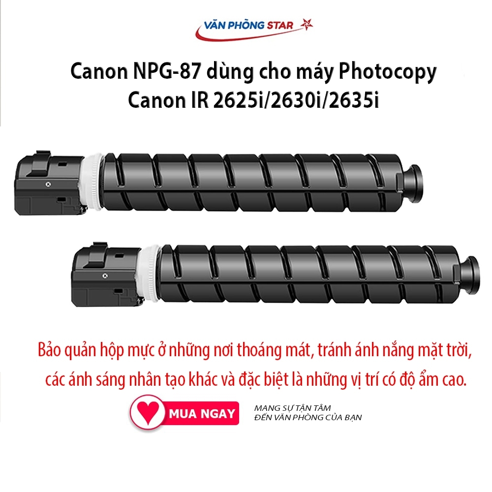 Hộp mực máy Photocopy NPG 87 dùng cho Canon IR IR2725i/IR2730i/IR2735i