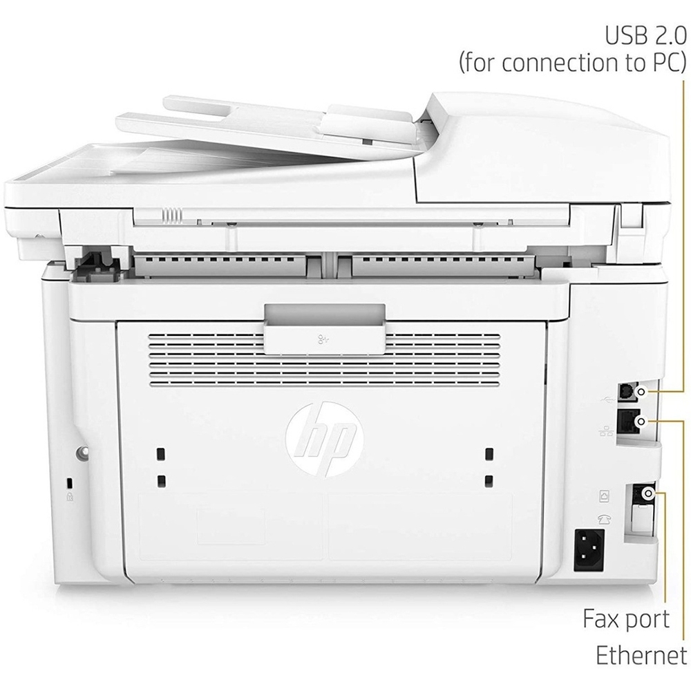 Máy in HP Laser Jet Pro M227FDN đa chức năng. Máy in laser A4, in đảo mặt, photocopy, scan, fax chính hãng BH 1 đổi 1