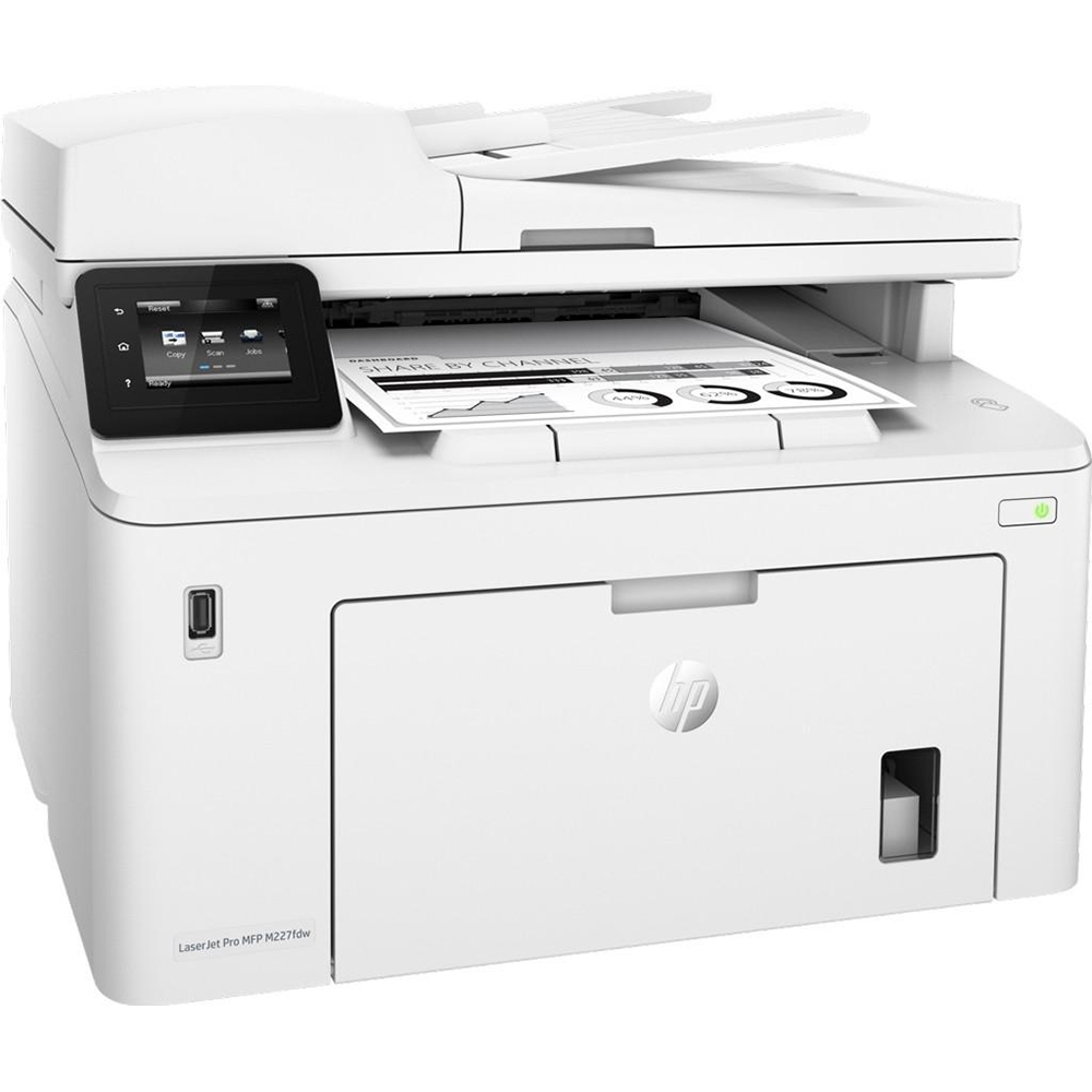 Máy in đa năng HP LaserJet Pro MFP M227FDW. Máy in laser A4 wifi: in đảo mặt, copy, scan chính hãng BH 1 đổi 1
