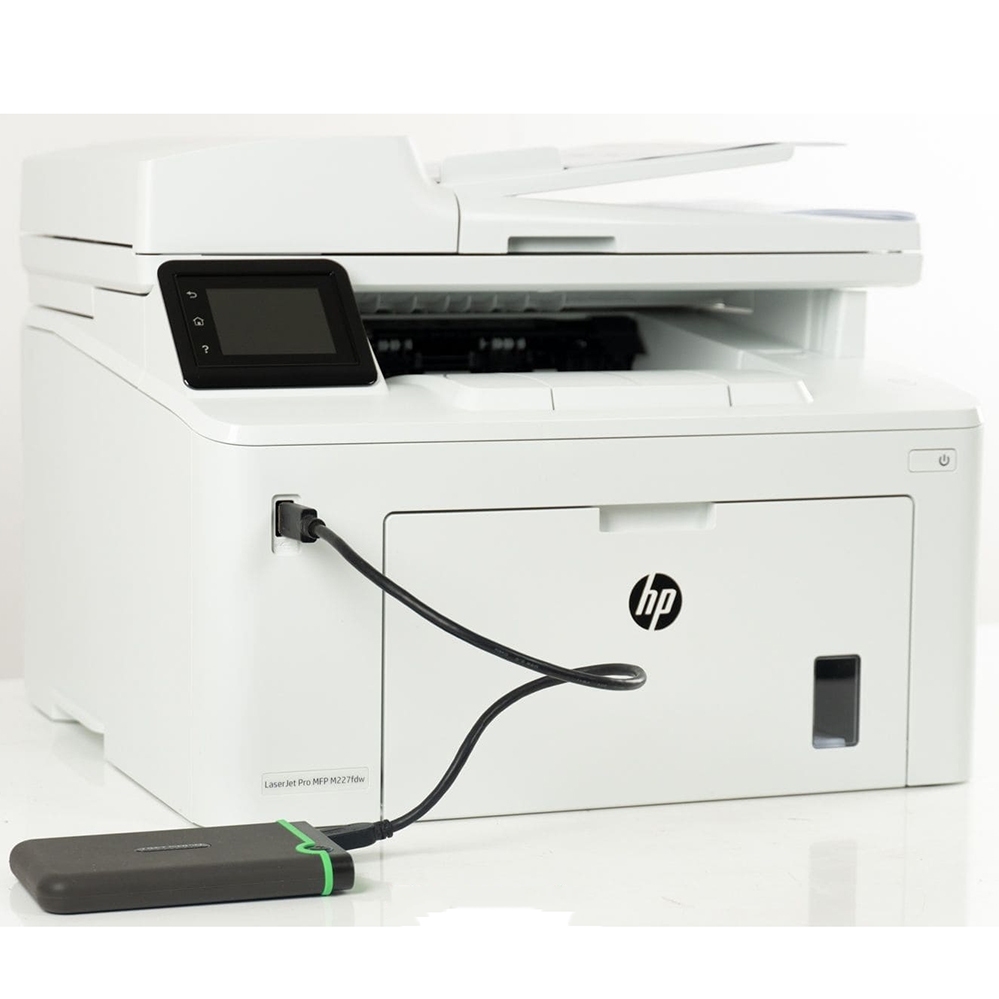 Máy in đa năng HP LaserJet Pro MFP M227FDW. Máy in laser A4 wifi: in đảo mặt, copy, scan chính hãng BH 1 đổi 1