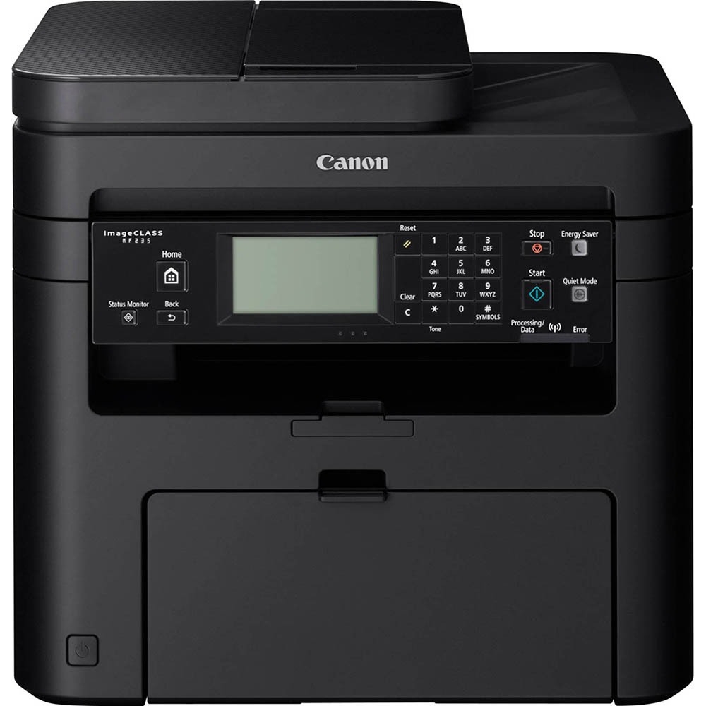 Máy in laser đen trắng Canon Đa chức năng MF235. Máy scan, máy photo, máy fax, máy in 4 trong 1. Bảo hành 12 tháng
