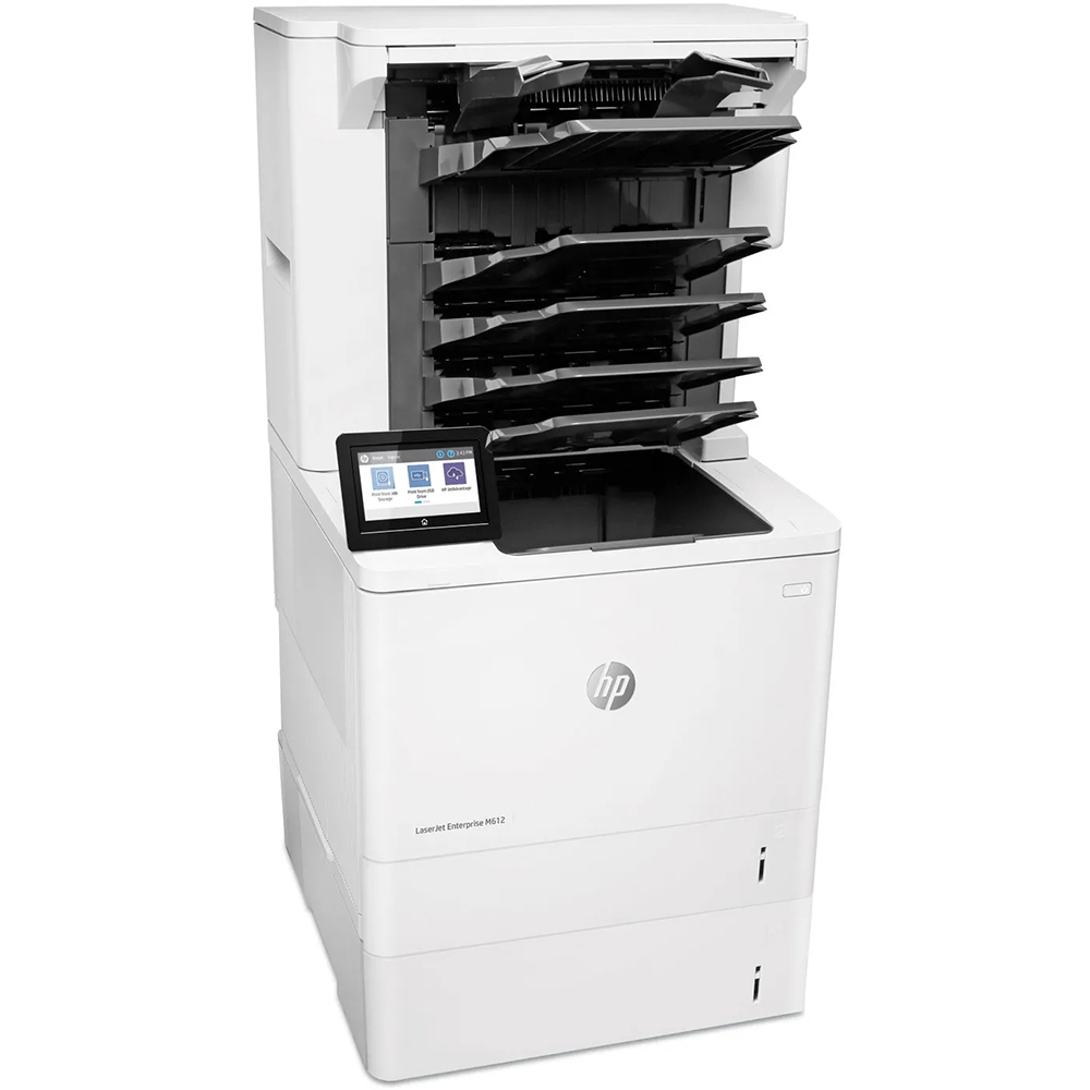 Máy in HP LaserJet Enterprise M612DN. Máy in laser đảo mặt A4 tốc độ cao. Máy in HP chính hãng bảo hành 12 tháng