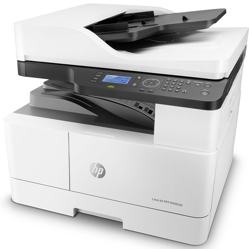 Máy in Laser A3 đa chức năng HP LaserJet M440NDA. Máy in đảo mặt A3, Scan, Photo, ADF - Chính hãng
