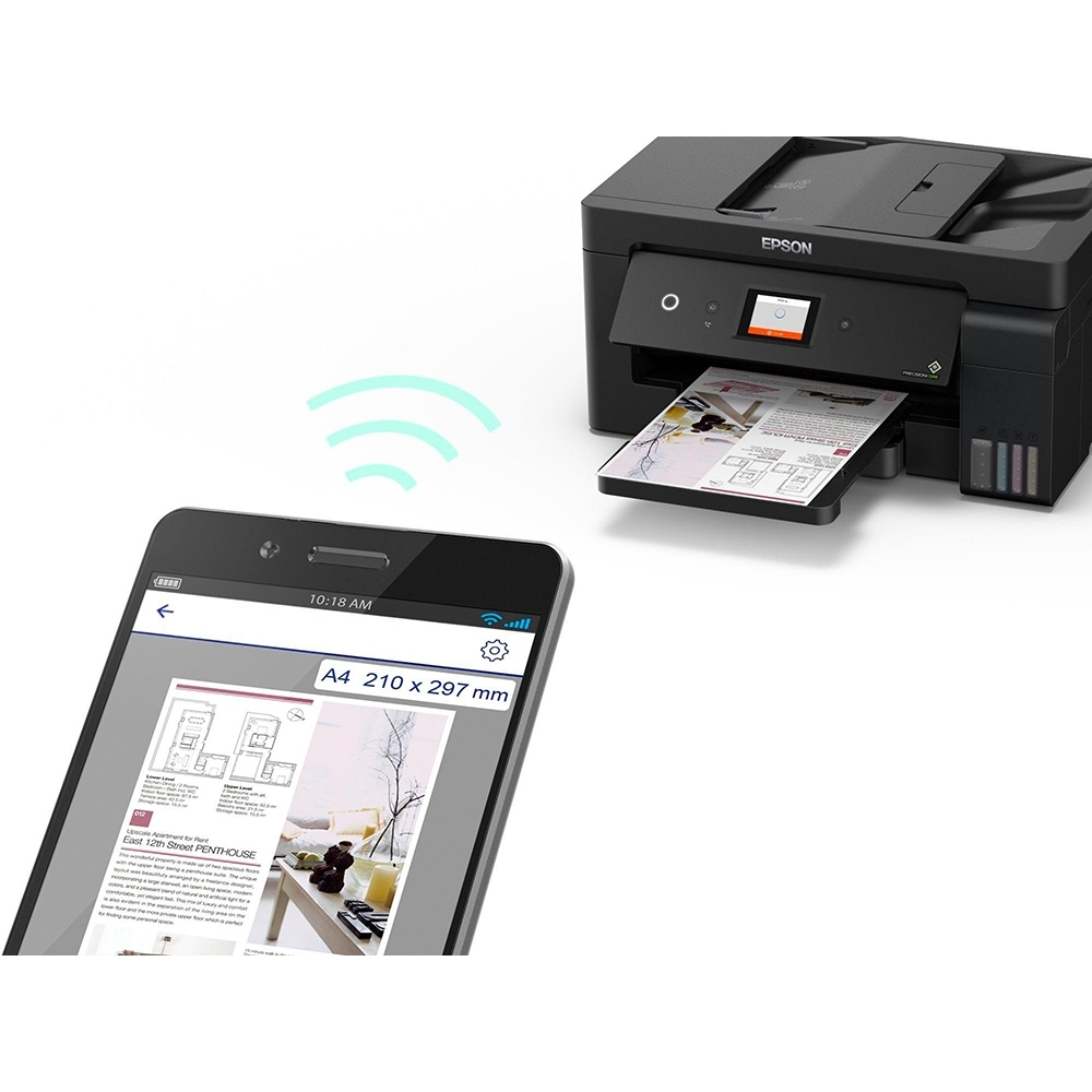 Máy in màu A3 đa chức năng Epson Ecotank L14150. Máy in đảo mặt, in ảnh cỡ lớn - CHÍNH HÃNG