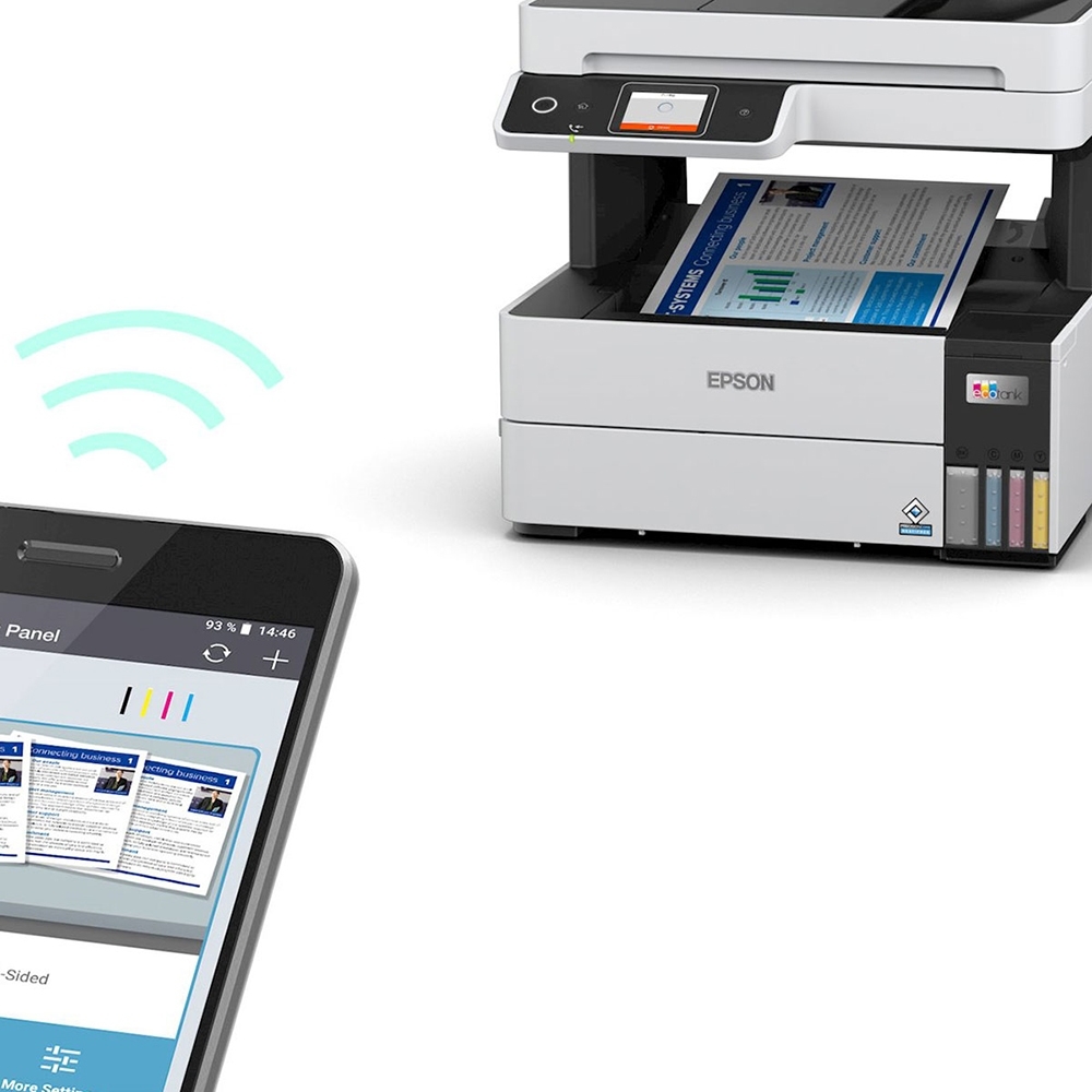 Máy in phun màu Epson Đa chức năng Ecotank L6490. Máy in ảnh A4 không dây, máy scan, máy photo, máy Fax chính hãng epson