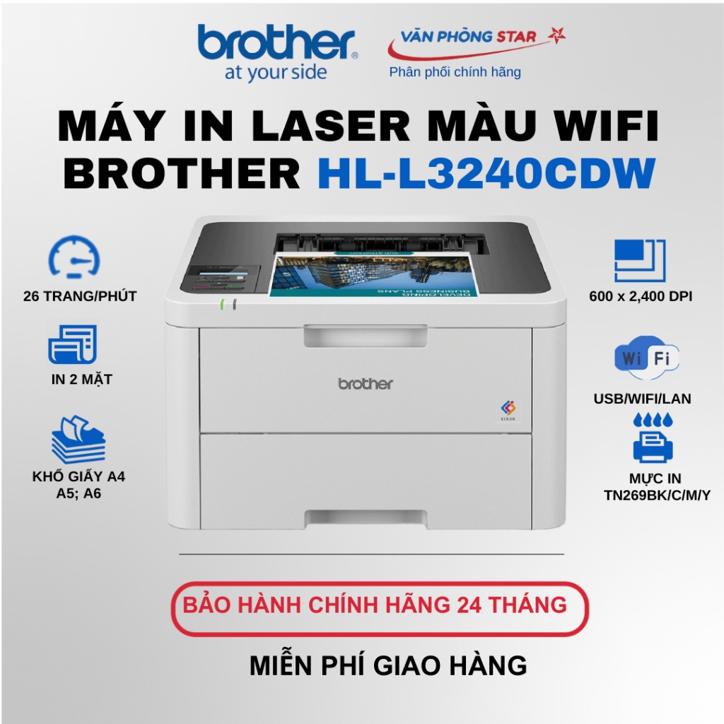 Máy in Laser màu Brother HL-L3240CDW