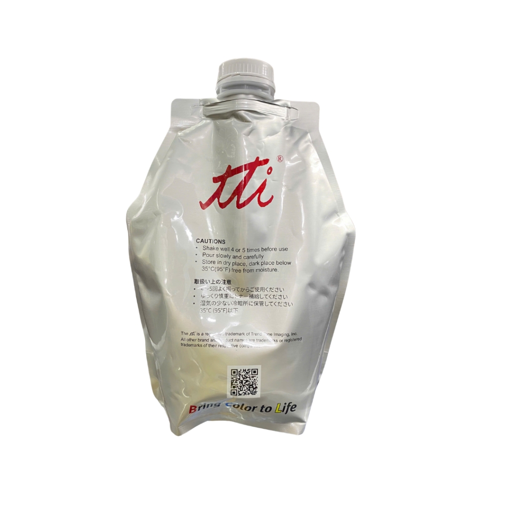 Túi mực đổ 1kg đa năng TTI dùng cho dòng máy photocopy Ricoh Toshiba . Mực photo Ricoh chất lượng