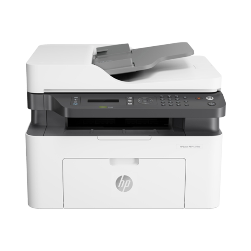 Máy in Laser đa năng HP MFP 138FNW (4ZB91A) (Print/Copy/Scan/Fax/Wifi/ADF) - Bảo hành chính hãng 12 tháng