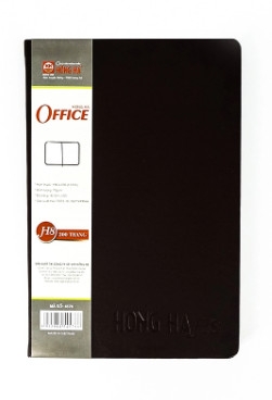 Sổ da 160 trang OFFICE H3 Hồng Hà