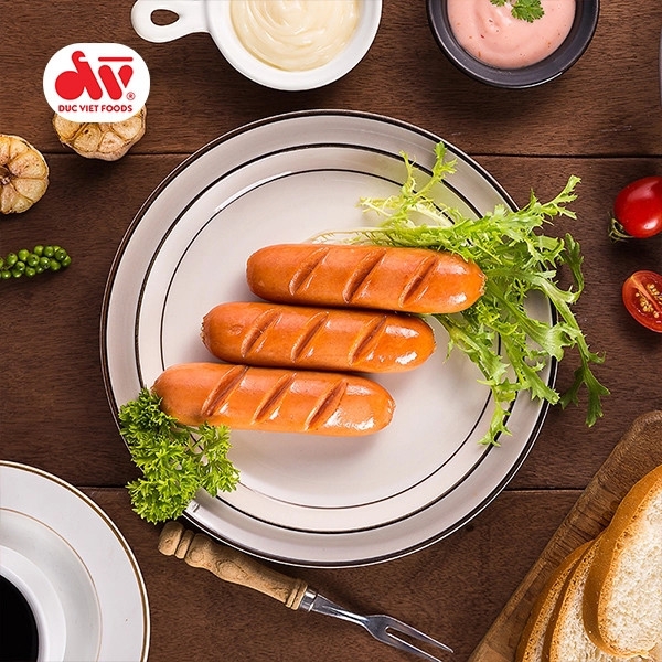 Xúc xích Pari Gói 500g (10 chiếc)