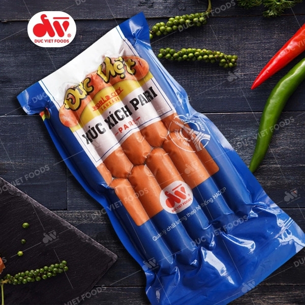 Xúc xích Pari Gói 500g (10 chiếc)