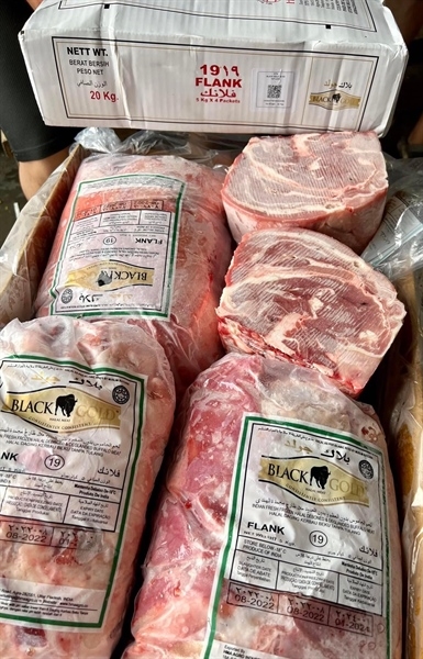 Nạm bụng Trâu mã 19 Black Gold ( thùng 20kg)