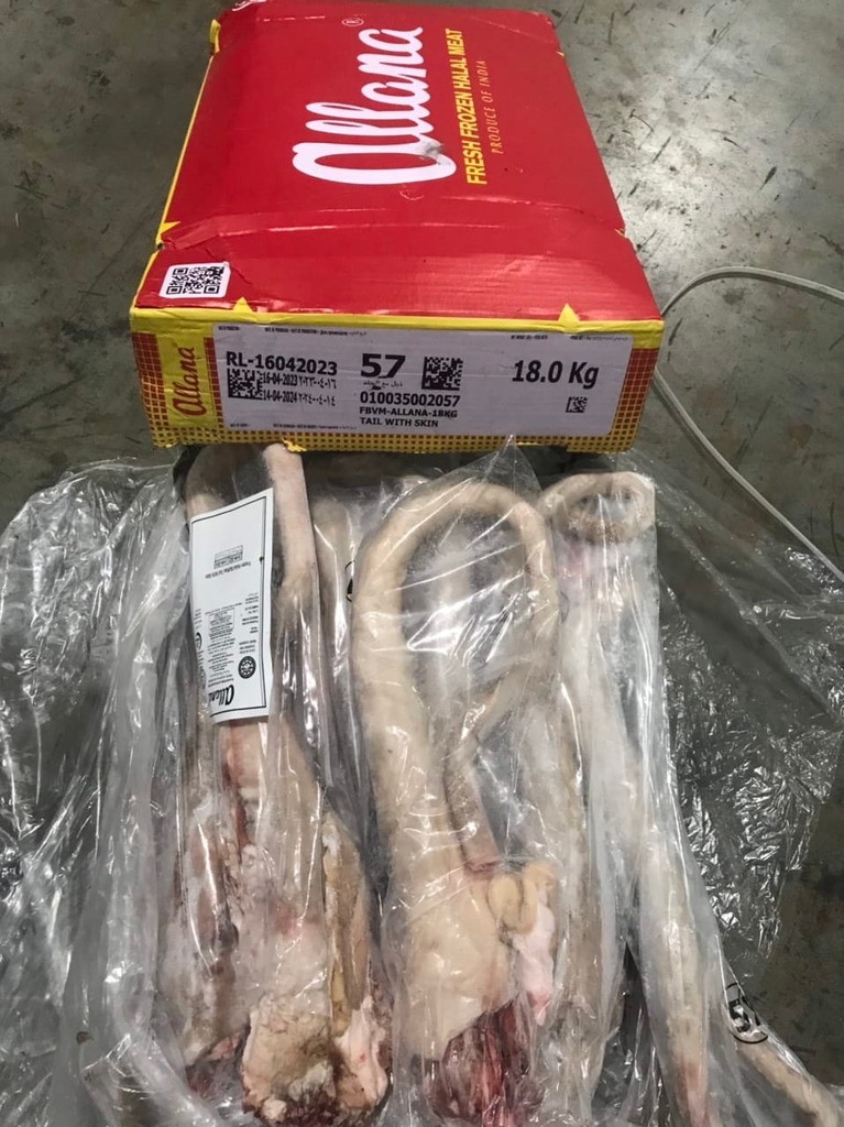 ĐUÔI TRÂU MÃ 57 – ALLANA ẤN ĐỘ – THÙNG 18KG