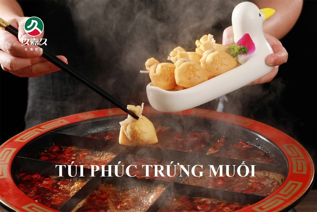 Túi phúc trứng muối túi 500gr