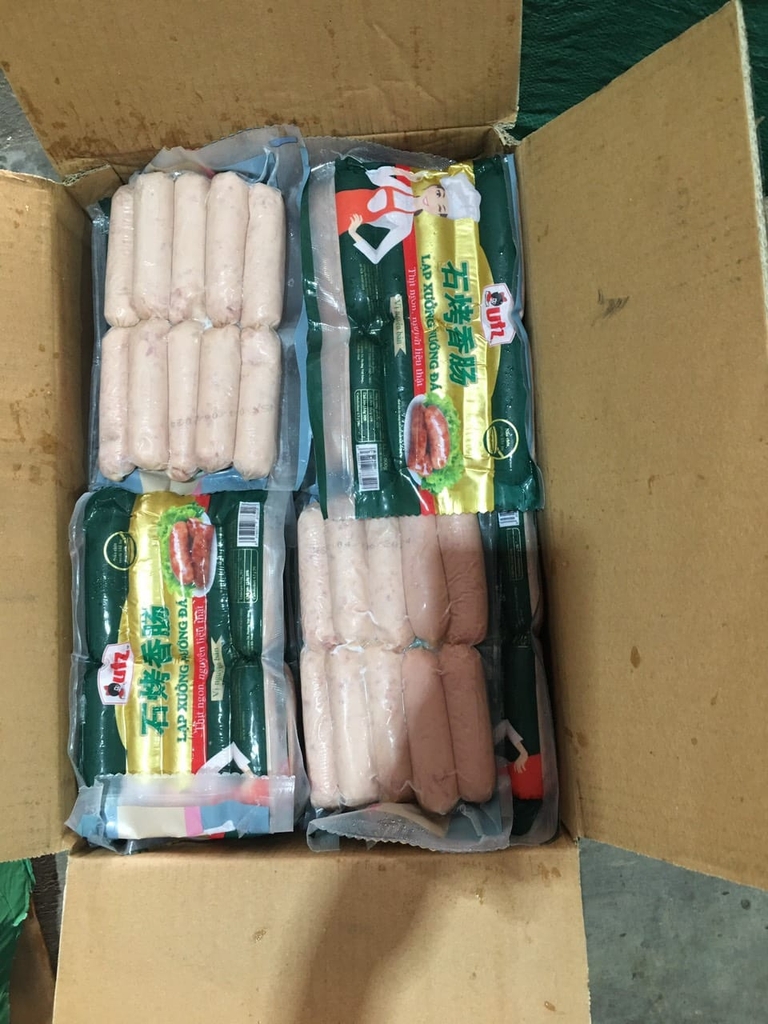 Lạp xưởng tươi nướng đá gói 600g