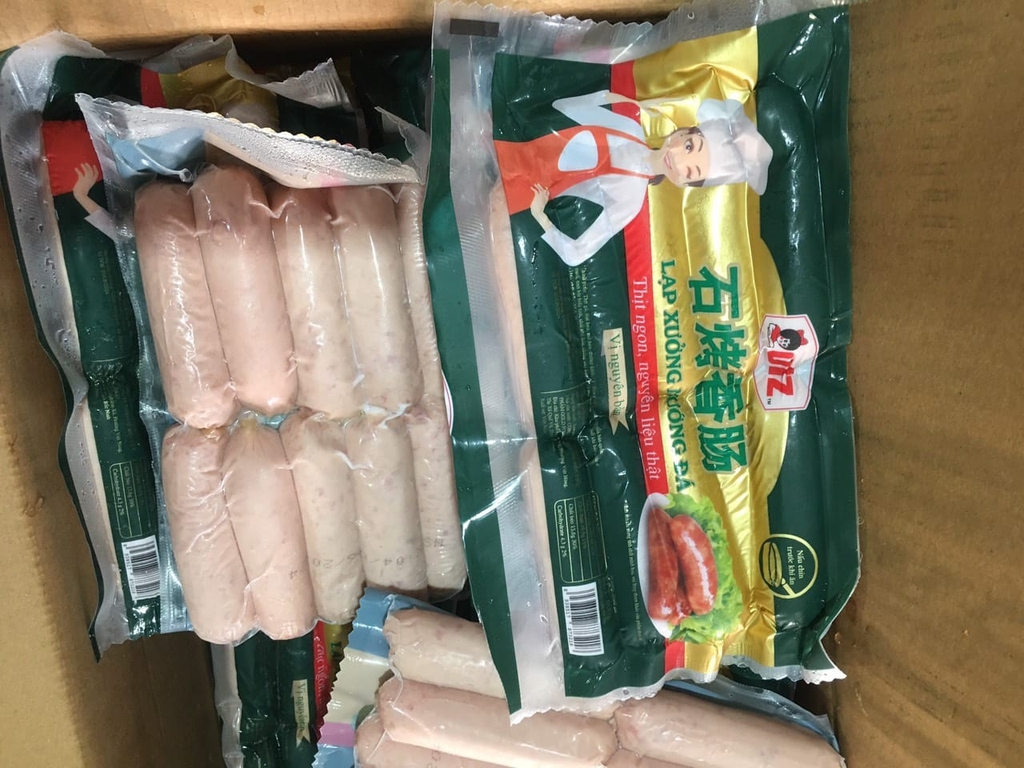 Lạp xưởng tươi nướng đá gói 600g