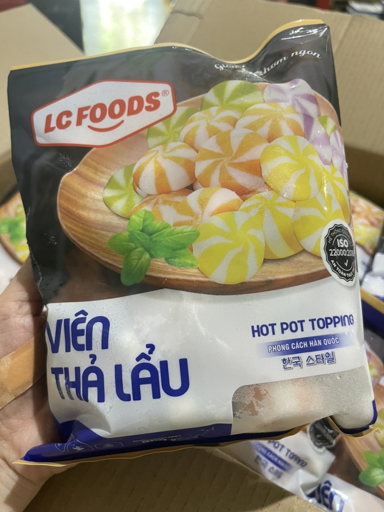 Viên thả lẩu hỗn hợp LC foods gói 500g