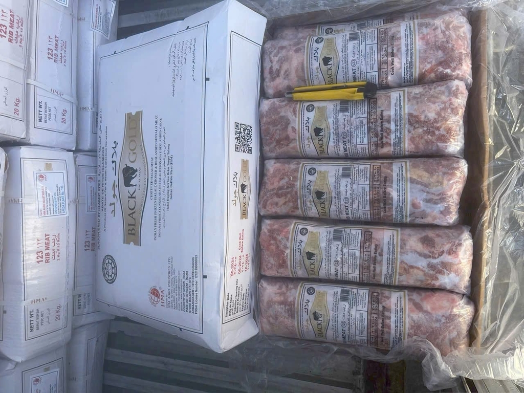 Dẻ sườn Trâu Ấn Độ mã 123 Blackgold thùng 20kg