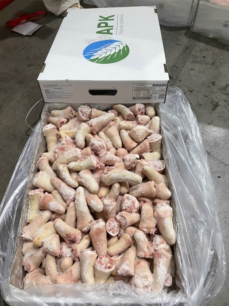   ĐUÔI HEO NGA APK – FROZEN PORK TAILS | THÙNG 10KG