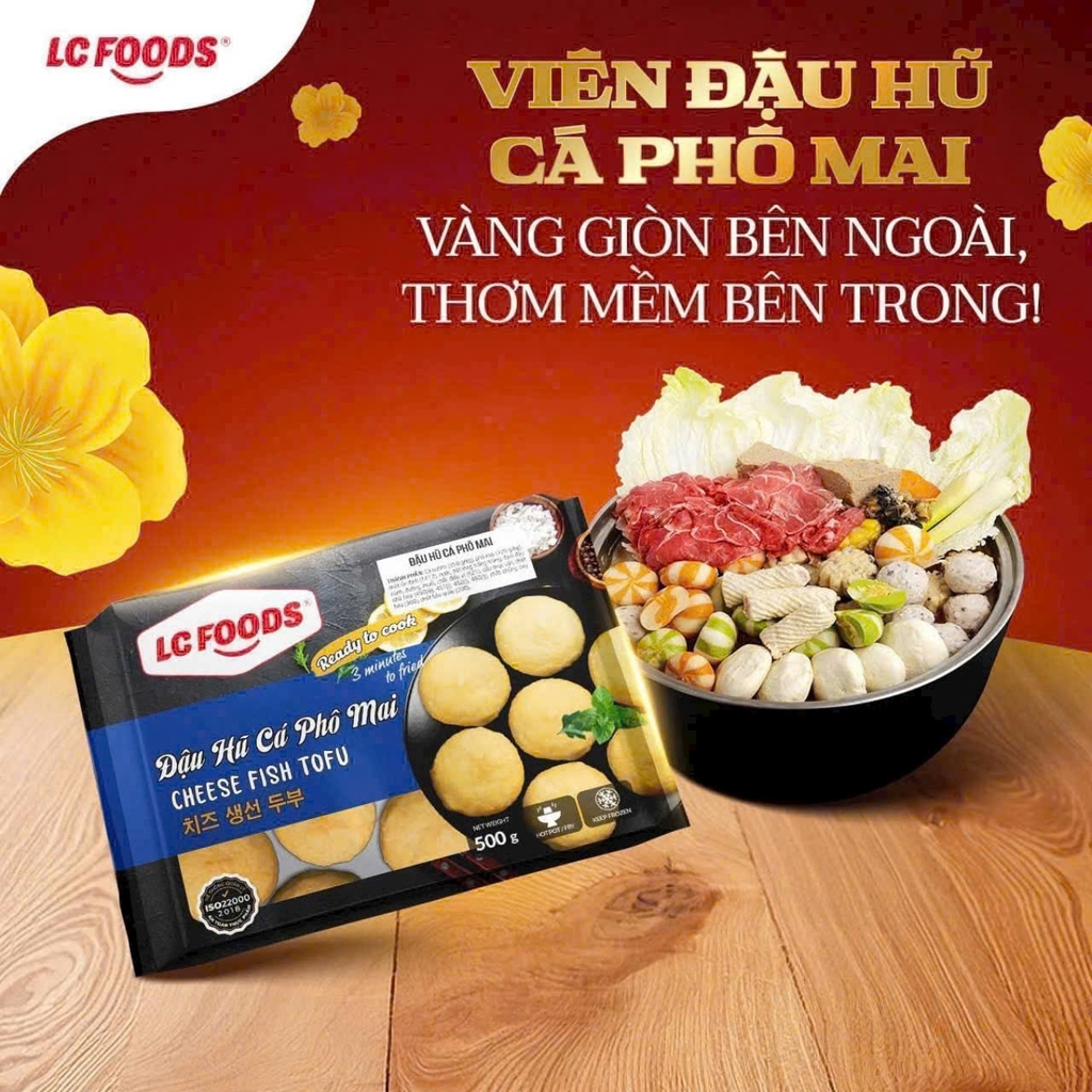 Đậu hũ cá phô mai LC 500g
