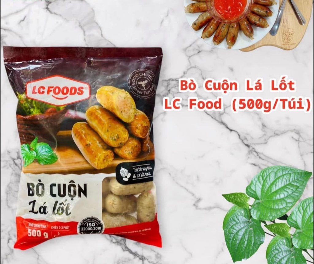 BÒ CUỘN LÁ LỐT LC 500gr