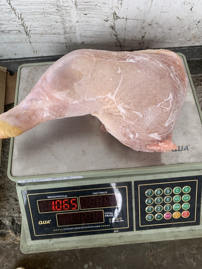 Đùi gà trống dai Mỹ TIPTOP thùng 10kg