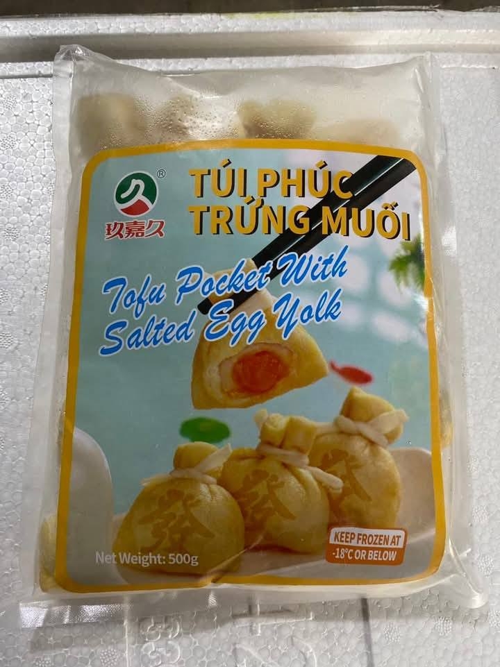 Túi phúc trứng muối túi 500gr