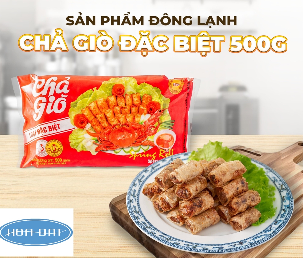 Chả giò loại đặc biệt Hải Long 500gr