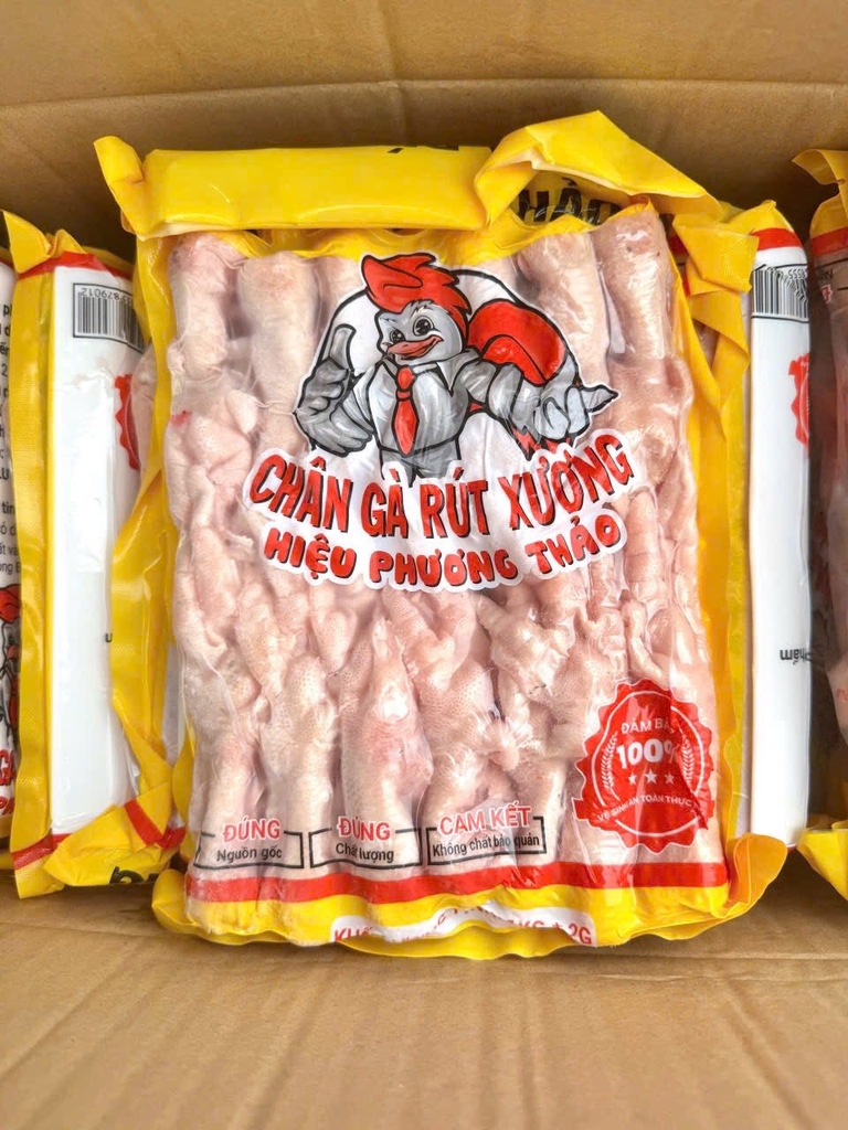 Chân gà rút xương khay 1kg ( Net 500gr )