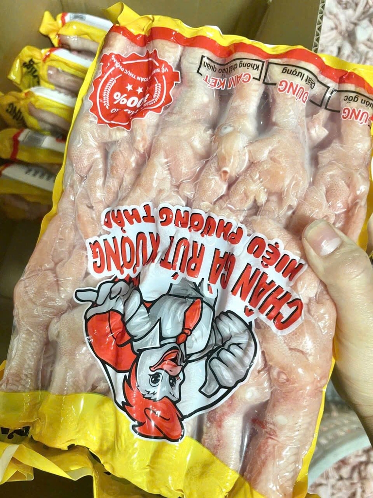 Chân gà rút xương khay 1kg ( Net 500gr )