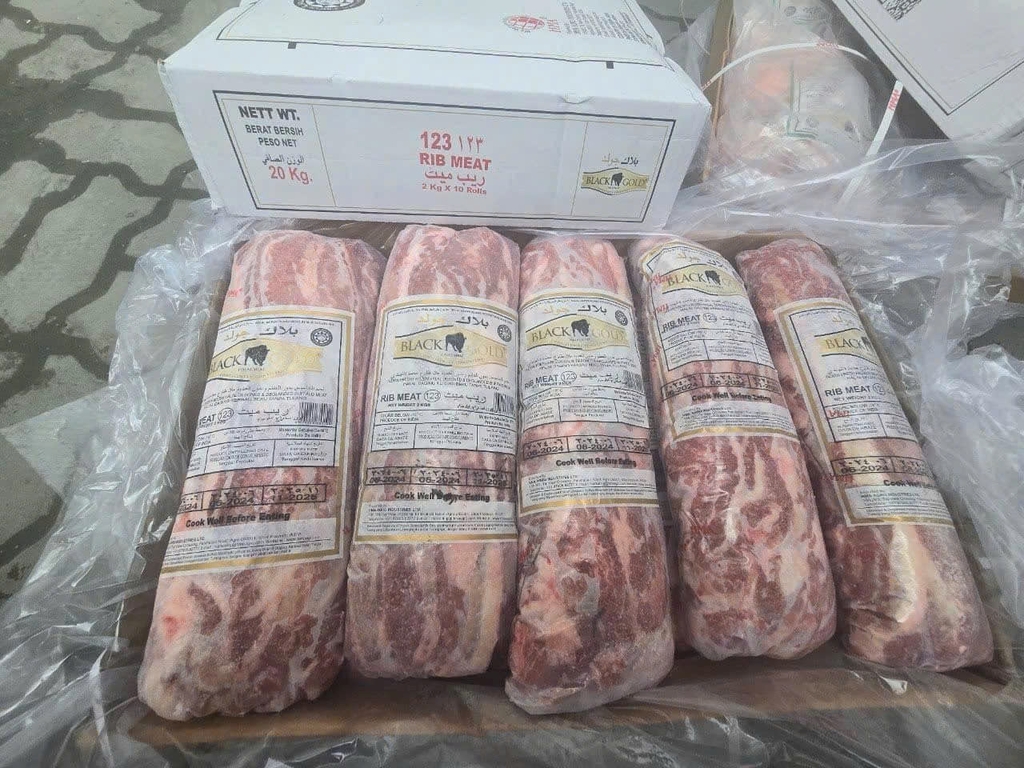 Dẻ sườn Trâu Ấn Độ mã 123 Blackgold thùng 20kg