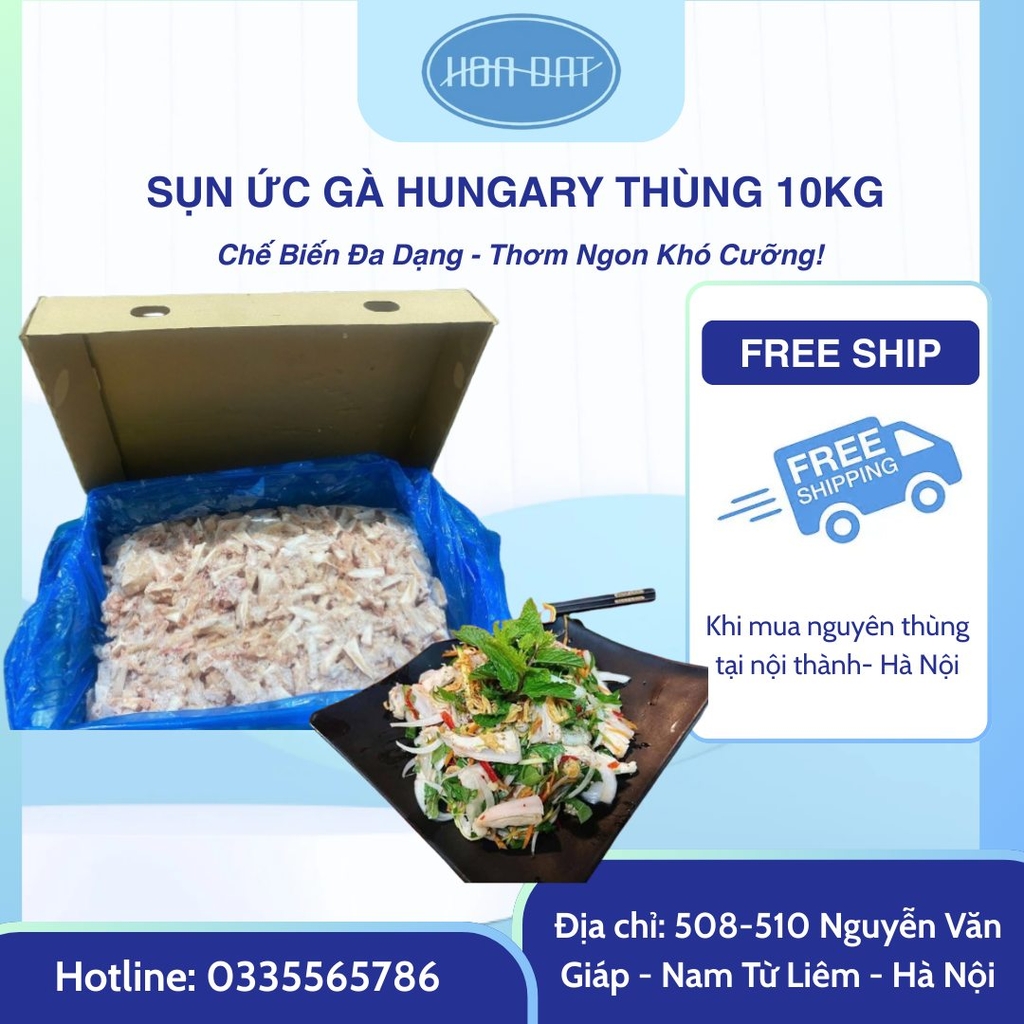 Sụn ức gà Hungary 10kg