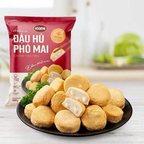 ĐẬU HŨ PHÔ MAI ICOOK BF GÓI 500G