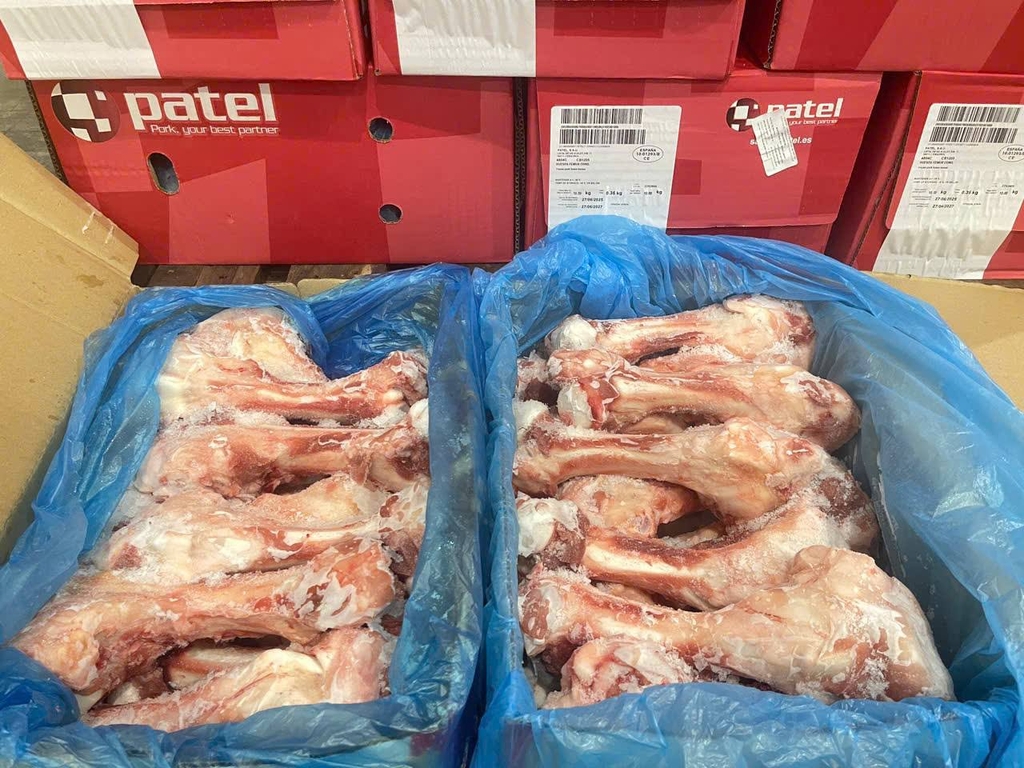 XƯƠNG ỐNG SAU BALAN – PATEL 10KG XẾP LỚP SIÊU ĐẸP