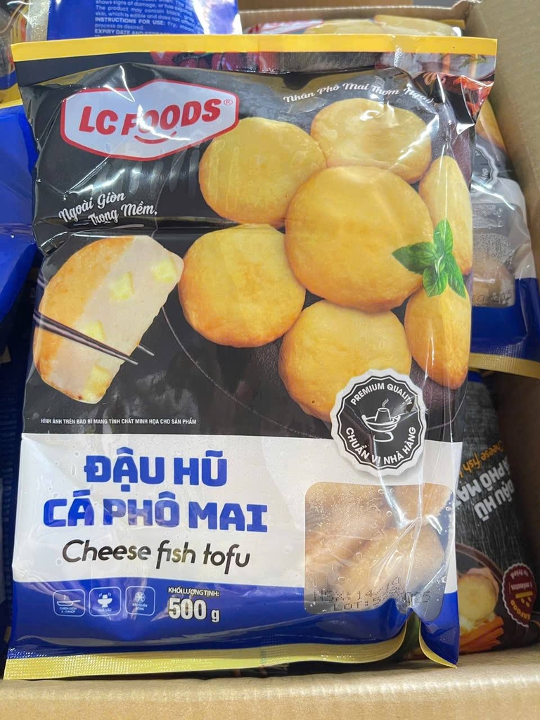ĐẬU HŨ CÁ PHÔ MAI LC FOODS – GÓI 500G
