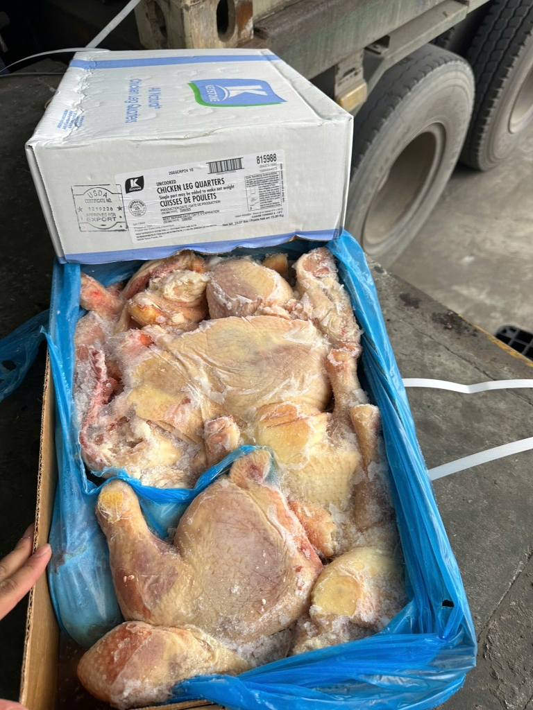 ĐÙI GÀ 1/4 KEYSTONE NHẬP KHẨU MỸ – THÙNG 15KG