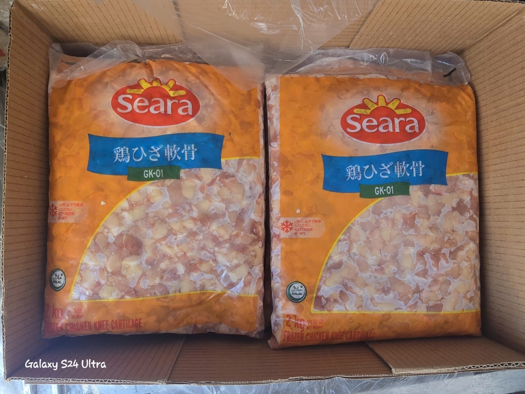 SỤN GỐI GÀ ĐÔNG LẠNH SEARA BRAZIL THÙNG 12KG