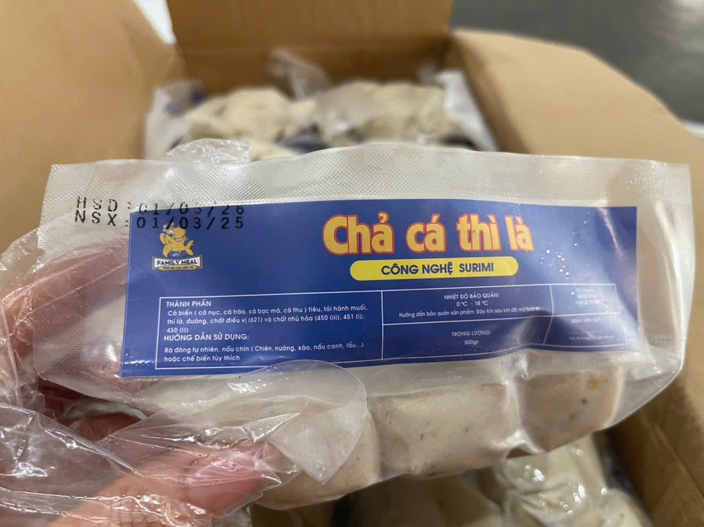 CHẢ CÁ THÌ LÀ GREEN FARM – TÚI 500G